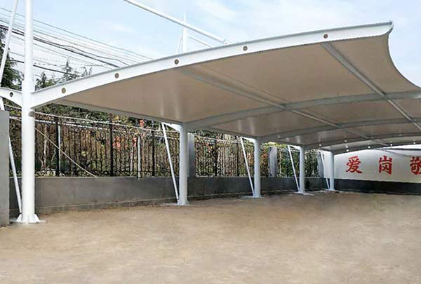 膜結(jié)構(gòu)停車棚常用的排水方法有哪些？