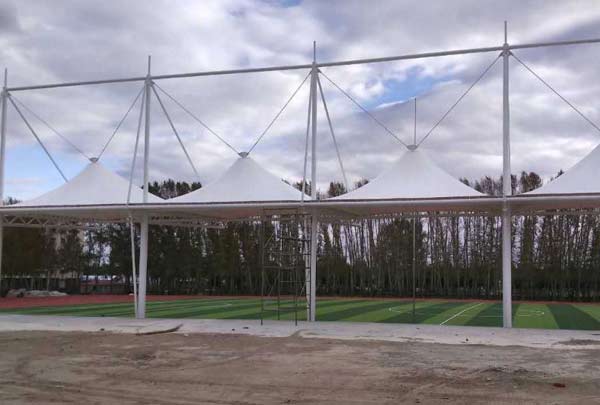 長春膜結構車棚中的涂裝工藝