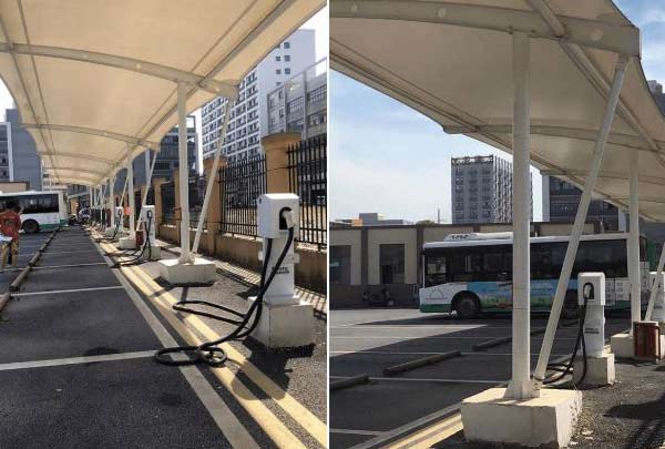 長春膜結構車棚應用廣泛