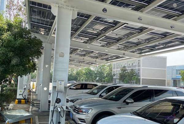 長春充電樁膜結構車棚廠家