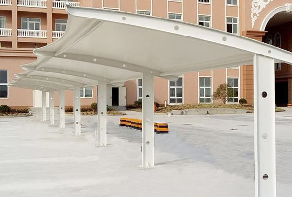 長春膜結(jié)構(gòu)汽車棚一般采用哪幾種材料？