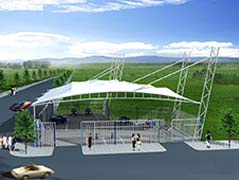 膜結(jié)構(gòu)汽車棚能用多少年？